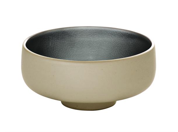 NARA bolle rund Ø:210mm Grå Steingods - Ø:210mm H:70mm 1,46ltr